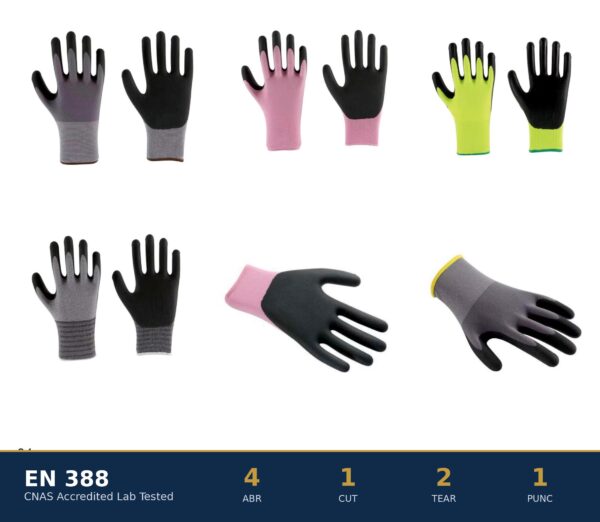 Protective Work Gloves Set